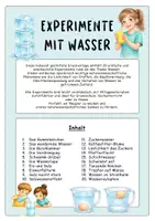 Vorschau - Experimente - 20 Experimente mit Wasser für die Grundschule - Seite 1