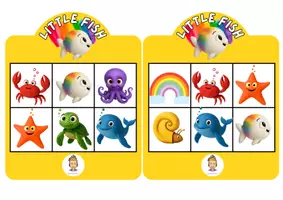 Vista previa - Juegos / Gamificación - LITTLE FISH STORYTIME BINGO - página 1