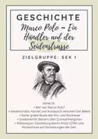 Vorschau - Arbeitsblätter - Marco Polo – Ein Händler auf der Seidenstraße (Mittelalter, Handel & Quellenarbeit) - Deckblatt