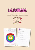 anteprima - Altro tipo di materiale - La durata - storia classe seconda - Pagina di copertina