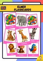 Vista previa - Juegos / Gamificación - The coloured elephant Storytime flashcards - Portada