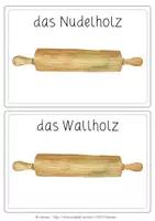 Vorschau - Fördermaterial/Inklusion - Bildkarten & Wortschatzkarten Backen | Backzutaten & Geräte - Seite 3