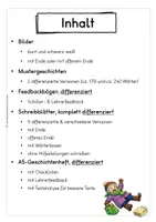 Vorschau - Arbeitsblätter - Bildgeschichte "Achtung, Glatteis" - Vorübungen, Scheiben, Überarbeiten - ab Klasse 3 - Seite 3