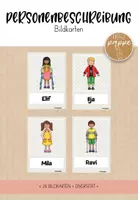 Vorschau - Arbeitsblätter - Bundle: Personenbeschreibung (inkl. Monster) - Seite 1