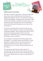 Vorschau - Arbeitsblätter - Prüfungslektüre “Als die Welt uns gehörte"
Kreative Schreibaufgabe- innerer Monolog - Seite 2