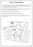 Vorschau - Stationenlernen - Einmaleins Partnerkarten – 1x1‑Training: Kernaufgaben, Quadrataufgaben, Sternchenaufgaben, Reihen selbständig üben - Seite 1
