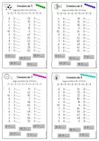 Vorschau - Arbeitsblätter - Einmaleins & Teilen – Mini‑Heft (inkl. 1x1‑Führerschein & Faltversion) - Seite 2