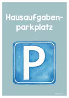 Vorschau - Bildkarten - Hausaufgabenparkplatz - Ablage für das Klassenzimmer - Seite 3