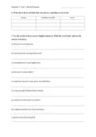 Vorschau - Arbeitsblätter - GL1 (Bayern) Unit 3 Mixed Grammar - Seite 2