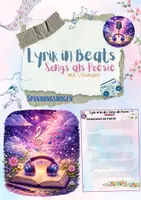 Vorschau - Unterrichtsreihen - Lyrik in Beats: Songs als Poesie: Spannungsbogen und Struktur (7. / 8. / 9. Klasse, Deutsch | Poetry | Musik | Songtext) - Deckblatt