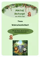 Vorschau - Arbeitsblätter - Mathe-Dschungel Wahscheinlichkeit - Deckblatt