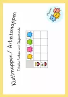 Vorschau - Fördermaterial/Inklusion - Klettmappe Tabelle Monster logische Zuordnung. Förderschwerpunkt Geistige Entwicklung - Seite 2