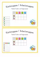 Vorschau - Fördermaterial/Inklusion - Klettmappe Tabelle Monster logische Zuordnung. Förderschwerpunkt Geistige Entwicklung - Seite 3