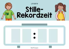 Vorschau - Arbeitsblätter - Stille-Rekordzeit Schild versch. Versionen - Seite 2