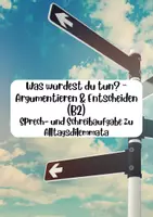 Vorschau - Arbeitsblätter - Was würdest du tun (B2) - Deckblatt