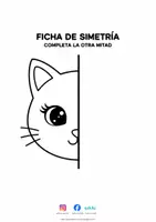 Vista previa - Manualidades / Dibujos para colorear - Fichas de Simetría - Portada