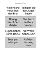 Vorschau - Stundenentwürfe - 2. Jesus hatte einen Traum ... - Seite 1