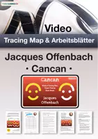 Vorschau - Stundenentwürfe - Musik Fasching Cancan Jacques Offenbach Video Musical Tracing Map Lebenslauf Suchsel - Deckblatt