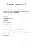 anteprima - Esercizi - Valentine’s Day : I Love To… - Pagina 1