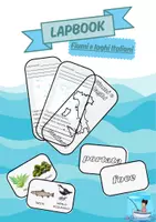 anteprima - Materiale di supporto/inclusione - Lapbook fiumi e laghi d'italia - Pagina di copertina