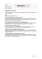 Vorschau - Klassenarbeiten - Mündliche Prüfungen zum Thema Nature and Environment - Seite 3