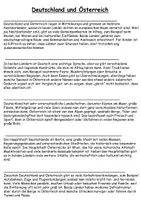 Vorschau - Arbeitsblätter - Lesetext Deutschland und Österreich mit Fragen - Seite 1