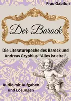 Vorschau - Arbeitsblätter - Barock (Audio mit Aufgaben und Lösungen sowie Infoblatt) - Deckblatt