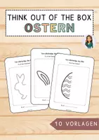 Vorschau - Mal- und Bastelvorlagen - Think Outside The Box - Es ist kein... Weitermalbilder - Ostern - Deckblatt
