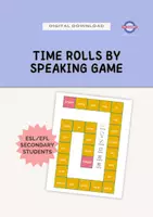 Vista previa - Juegos / Gamificación - Verb Tenses Board Game for EFL-ESL Teenagers - Portada