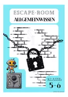 Vorschau - Spiele - Escape-Room Allgemeinwissen Klasse 5,6 - Deckblatt
