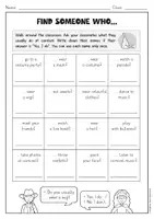 Vorschau - Arbeitsblätter - Carnival – Find someone who | Kommunikationsspiel Englisch - Seite 3