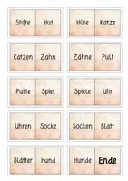Vorschau - Spiele - Nomen Domino - Einzahl & Mehrzahl - Seite 2