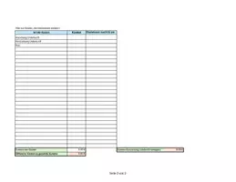 Vorschau - Anderer Materialtyp - Klassenfahrt Einnahmen-Kosten-Tabelle - Seite 2
