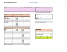 Vorschau - Anderer Materialtyp - Klassenfahrt Organisation & Kostenaufstellung & Abrechnung - Deckblatt