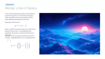 Vorschau - Präsentationen/Tafelbilder - Distances in 3D Space | Presentation for Upper Secondary Analytic Geometry - Seite 3