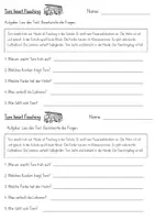 Vorschau - Arbeitsblätter - Fasching - Textverständnis (Klasse 1) - Seite 2