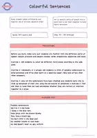 Vista previa - Juegos / Gamificación - Colourful Sentences: Building Sentences Primary Activity - página 1