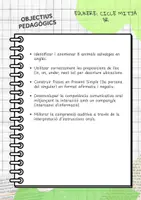 Vista previa - Unidades / Secuencias / Situaciones de Aprendizaje - JUNGLE MISSION: Joc de Preposicions i Animals - cicle mitjà - página 2