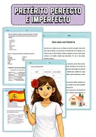 Vista previa - Unidades / Secuencias / Situaciones de Aprendizaje - Spanish reading: Pretérito perfecto e indefinido. A2/B1 - Portada