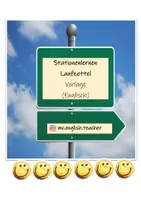 Vorschau - Stationenlernen - Stationenlernen - Laufzettel Vorlage - Feedback - Deckblatt