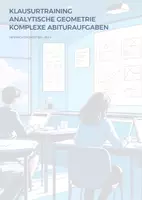 Vorschau - Unterrichtsreihen - Sparpaket Analytische Geometrie – Klausurtraining & Abiturvorbereitung Sek II | Sparpaket - Deckblatt