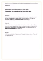 Vorschau - Klassenarbeiten - Klassenarbeit Personenbeschreibung zu "Star" von Salah Naoura - Seite 2