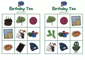 Vorschau - Stationenlernen - Brown Owl's Birthday Tea - BINGO - Seite 2
