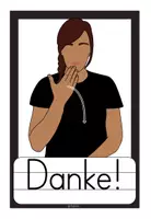 Vorschau - Bildkarten - Bildkarten - Gebärden / Gebärdensprache - Seite 2