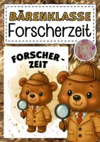 Vorschau - Anderer Materialtyp - Bärenklasse Forscherzeit - Deckblatt