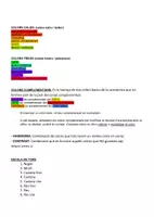 Vista previa - Hojas de trabajo - TEORIA DEL COLOR (peluqueria i cosmetica capilar) - página 1