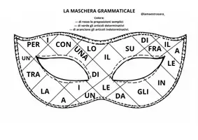 anteprima - Esercizi - Maschere grammaticali - Pagina 1
