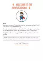 Vorschau - Arbeitsblätter - My English Adventure: Kreatives Schreib-Workbook im Comic-Stil (Creative Writing, A1-A2) - Seite 1