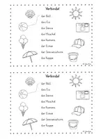 Vorschau - Arbeitsblätter - Sommerheft. Lesen und schreiben. - Seite 2