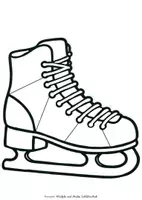 Vorschau - Mal- und Bastelvorlagen - Schlittschuh Würfeln und Malen | Kunst im Winter - Seite 2